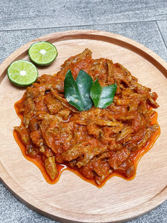 Foto resep 3. BISERE (daging suir sambal ala bali)