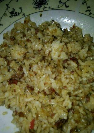 Foto resep Nasi goreng kencur plus kornet sapi