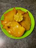 Filetes de pollo con salsa de limón