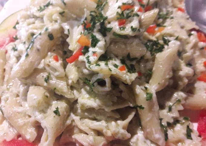 Recipe of Perfect Creamy Pasta Salad