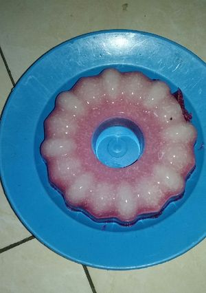 Foto resep Puding buah naga