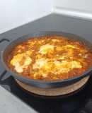 Paella individual de marisco con costra de alioli 🥘🥘🦞