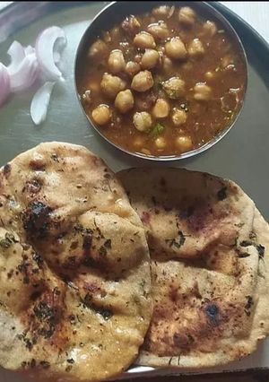 A picture of Masala chole.