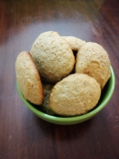 Una foto de Galletones de avena con nueces fácil y rápido