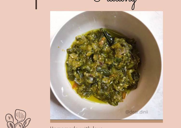 Easiest Way to Cook Delicious Sambal Ijo Khas Padang