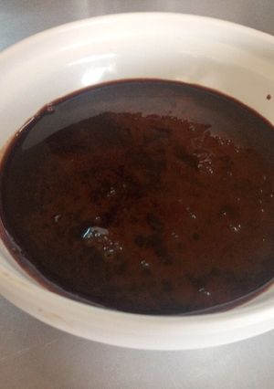 A picture of Chocolate sauce.