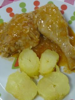 Una foto de Pollo a la naranja