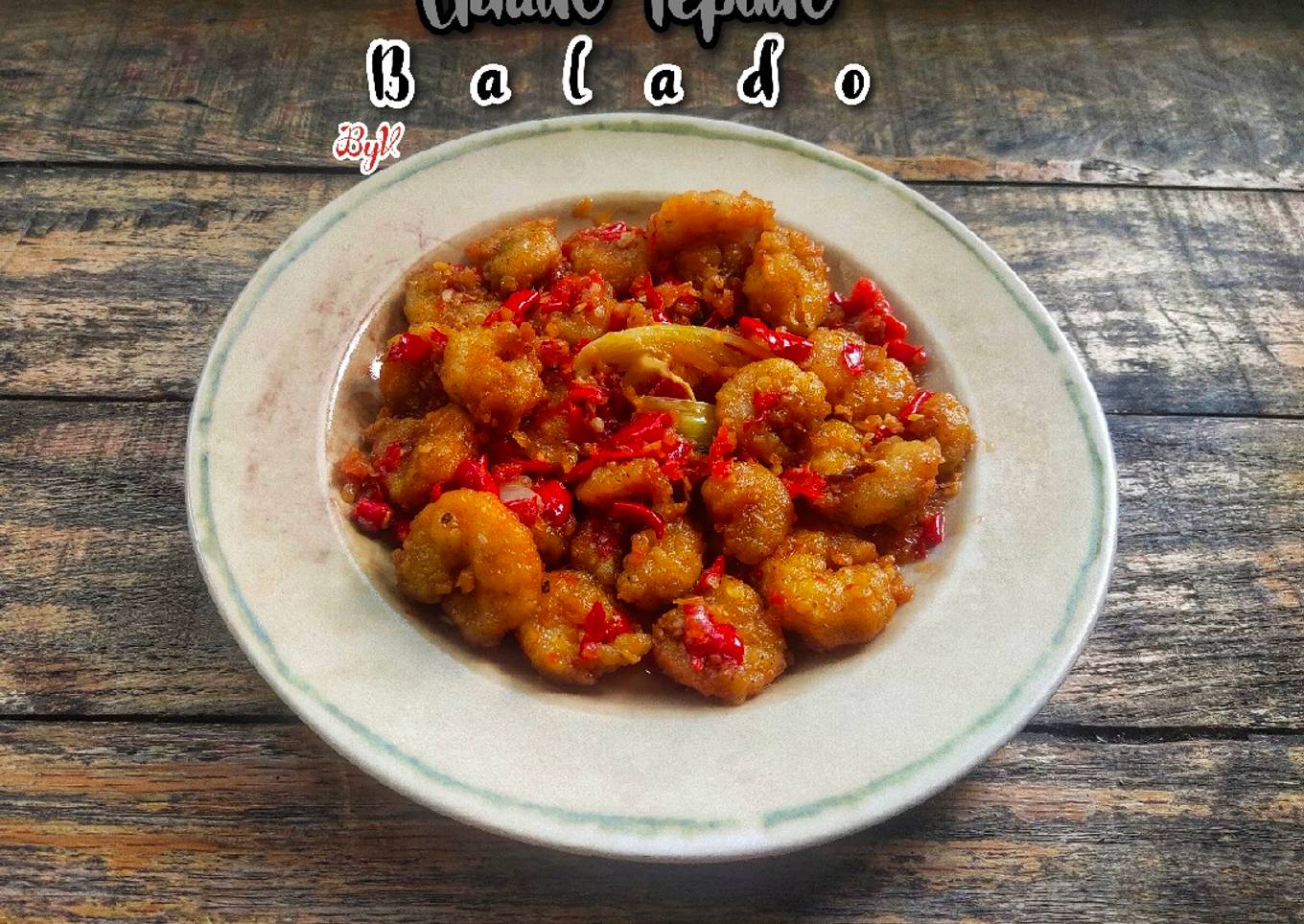 Udang Tepung Balado #GA.B ~ Week 9