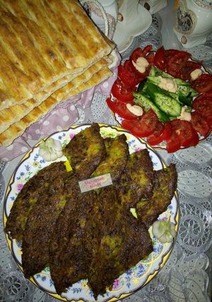 عکسی از دستور 🥗 کوکوسبزی بسیااار خوشمزه 🥗