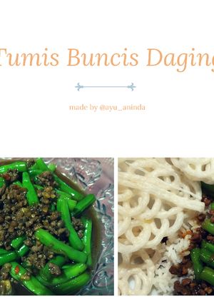 Foto resep Tumis Buncis Daging