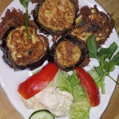 A picture of Fried Aubergine.