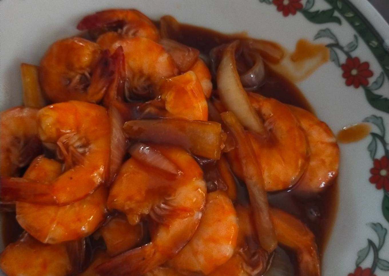Udang saos tiram