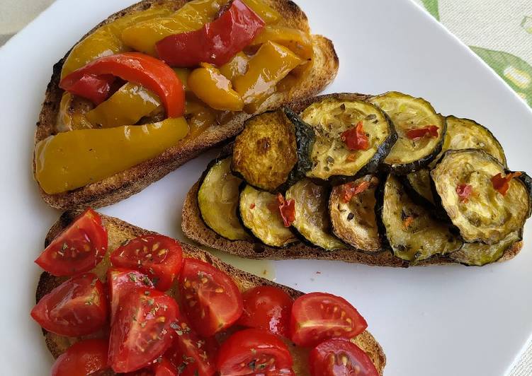 Bruschette ai sapori dell’estate