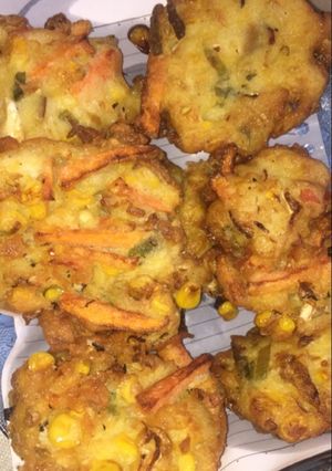 Foto resep Bakwan sayur pedas