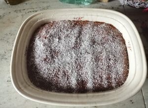 Una foto de Revani, postre de sémola