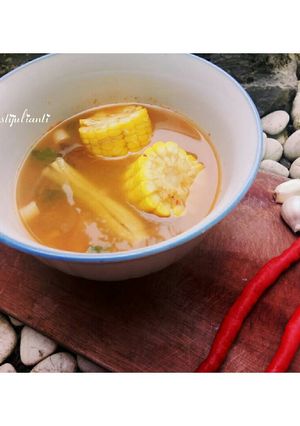 Foto resep Sayur Asem Kacang Sederhana