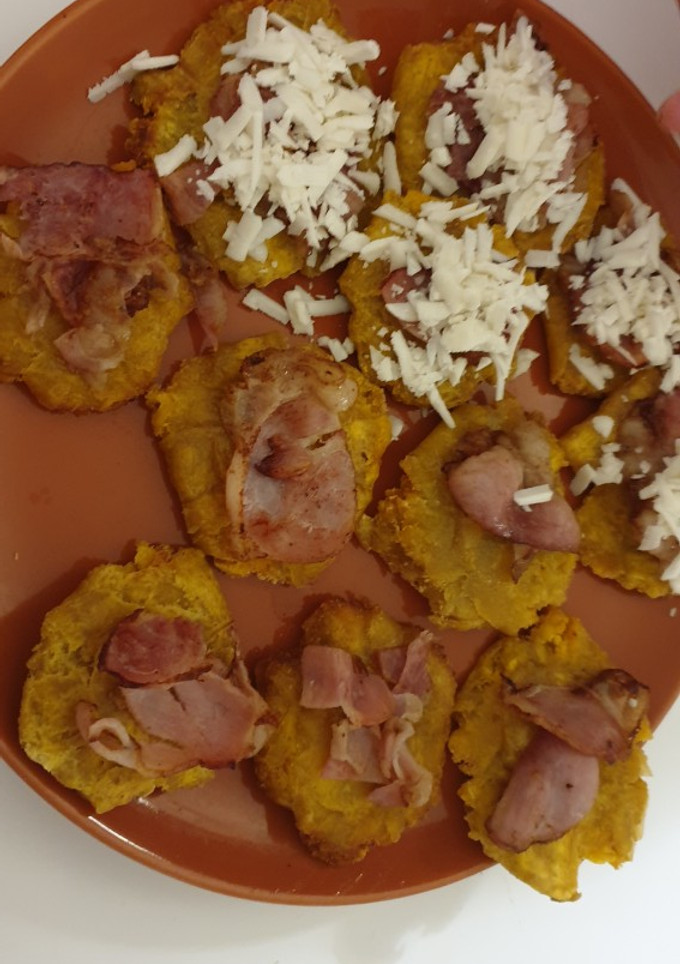 Una foto de Tostones fritos