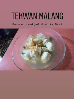 Foto resep Tekwan Malang