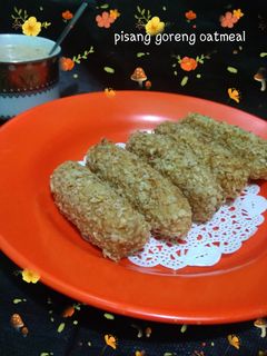 Foto resep Pisang goreng oatmeal