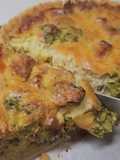 Quiche de Brocólos e Bacon