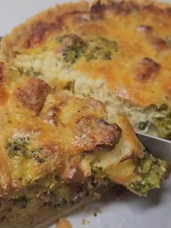 Foto de Quiche de Brocólos e Bacon