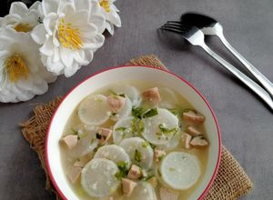 Foto resep Sup Lobak Bakso