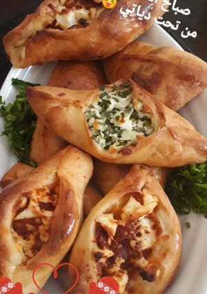 صورة لوصفة فطاير الجبنة