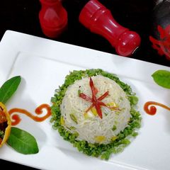 A picture of Garlic and corn fried rice. #CookpadApp.