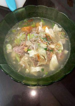 Foto resep Sop daging ala warung cipto roso