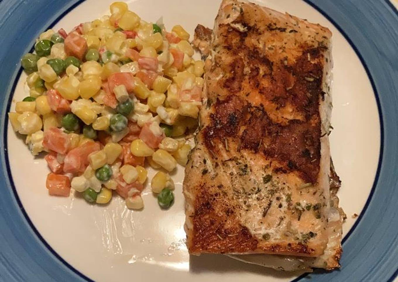 Salmón a la plancha ☺️