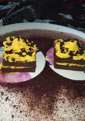 चॉकलेट केक पेस्टी (Chocolate cake pastry recipe in Hindi) रेसिपी मुख्य फोटो