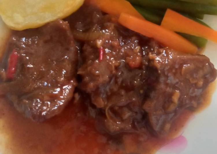 Cara Membuat Bistik Lidah Sapi Yang Lezat