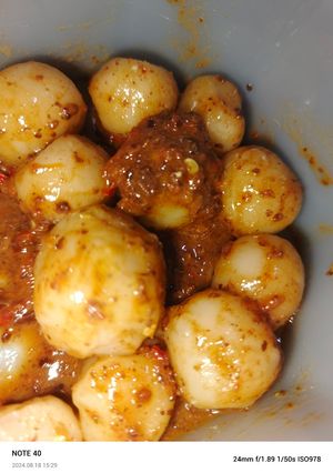 Foto resep Cilok Kuah Kacang