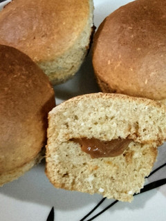 Una foto de Muffins de coco y dulce de leche ☆