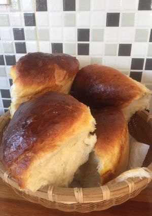 Una foto de Pan de leche japonés