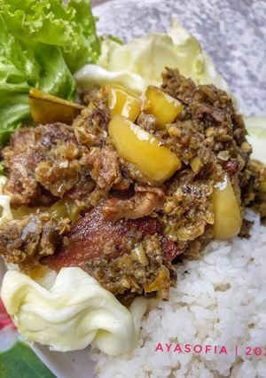 Foto resep Lidah Sapi Sambal Lado