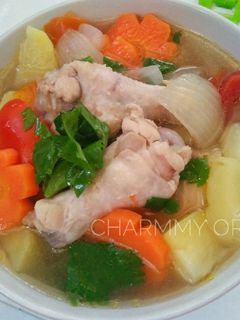 รูปของ ซุปไก่มันฝรั่ง