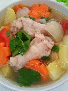 รูปของ ซุปไก่มันฝรั่ง