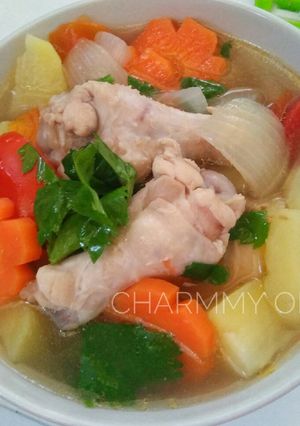 รูปของ ซุปไก่มันฝรั่ง