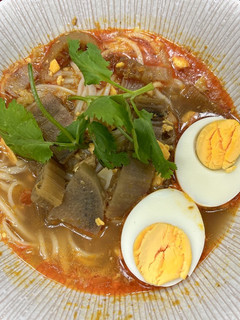 魚湯麵 的食譜成品照片