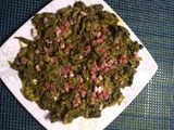 Espinacas con jamón