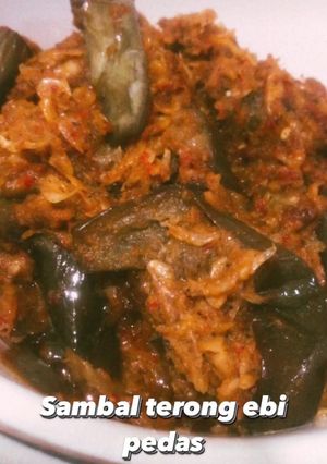 Foto resep Sambal terong ebi