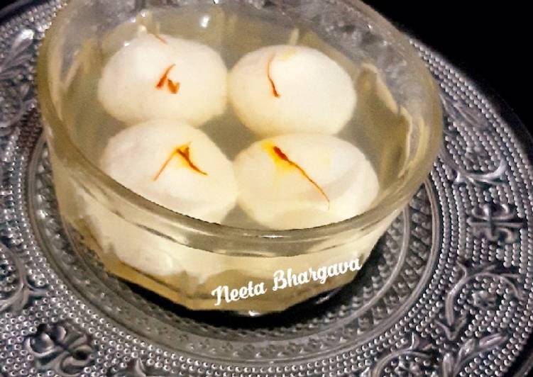 instant Spongy Rasgulla Recipe | Steps to make Spongy Rasgulla Super Quick Homemade