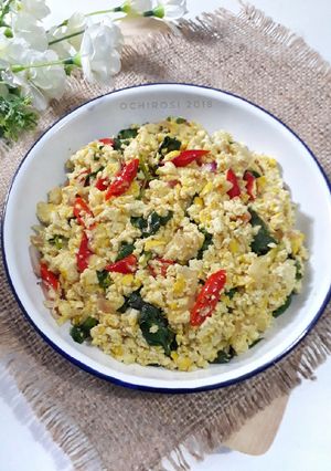 Foto resep 9.Orak-arik Tahu Kemangi