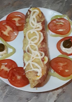 Melegszendvics recept fotója