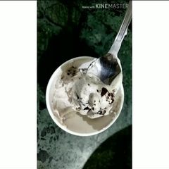 A picture of Oreo icecream.