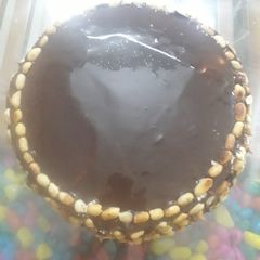 A picture of Snickers cake.