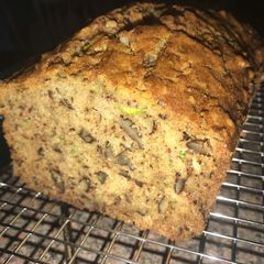 A picture of Maple Pecan Zucchini Bread.