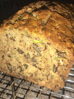 A picture of Maple Pecan Zucchini Bread.