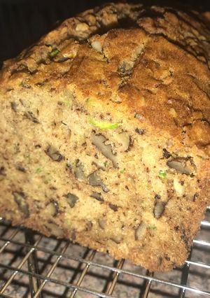 A picture of Maple Pecan Zucchini Bread.